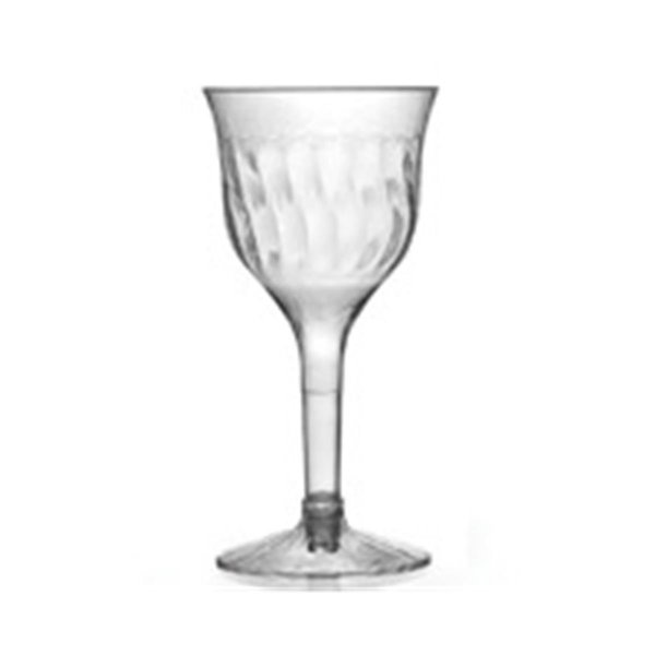 Fineline Settings Flairware 5 oz Clear Wine Goblet 2 Piece 2206